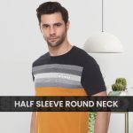 Half Sleeve Round Neck